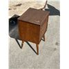 Image 5 : Mid Century Sewing Cabinet / Entry Table - Approx: 16.25 x 13.25 & 24"T