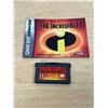 Image 4 : 4 Nintendo Game Boy Advance Games Including Super Mario / Spongebob / Incredibles etc