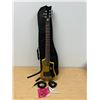 Image 1 : Hofner Shorty Electric Guitar with Bag & Accessories - see photos, not tested - about 34x8"