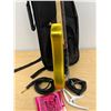 Image 5 : Hofner Shorty Electric Guitar with Bag & Accessories - see photos, not tested - about 34x8"