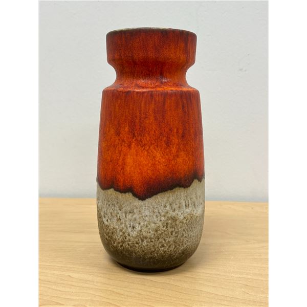 Mid Century West German Vase 242-22 - Approx: 9"T & 4.5"W