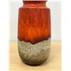 Image 2 : Mid Century West German Vase 242-22 - Approx: 9"T & 4.5"W
