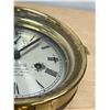 Image 10 : Vintage Wempe (Germany) Nautical Ship Bell Clock 6"W 9.75"T (see photos, not tested)