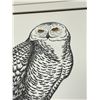 Image 4 : Signed John Paul Lavand Snowy Owl III With COA 437/500 approx: 20.25x17"