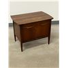 Image 1 : Mid Century LP Record Storage Cabinet / side table (approx: 28 x 18 & 22"T) see photos