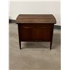 Image 2 : Mid Century LP Record Storage Cabinet / side table (approx: 28 x 18 & 22"T) see photos
