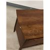 Image 4 : Mid Century LP Record Storage Cabinet / side table (approx: 28 x 18 & 22"T) see photos