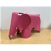 Image 1 : Large Modern (Eames Style??) Pink Elephant - Approx: 28 x 16 x 16"