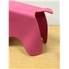 Image 3 : Large Modern (Eames Style??) Pink Elephant - Approx: 28 x 16 x 16"