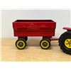 Image 3 : Vintage Large Metal Tonka Tractor & Trailer 21.5" together