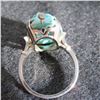 Image 8 : Stunning BIRKS 14K White gold Scarab ring with matching Scarab earrings