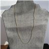 Image 3 : 10K Yellow gold 18" chain.  Very nice!  Marked 10K