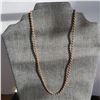 Image 8 : 10K Yellow gold 18" chain.  Nice and sturdy!  Marked ITALY 417 (which is 10K gold)