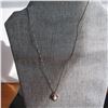 Image 3 : 925 pendant on 18" chain.  Chain is marked 925.  Pendant is marked 925 & 14K