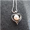 Image 5 : 925 pendant on 18" chain.  Chain is marked 925.  Pendant is marked 925 & 14K