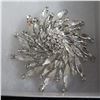 Image 1 : Stunning  vintage SHERMAN brooch.  Just lovely - so sparkly!