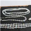 Image 2 : Shiny vintage jewellery set - see description and photos