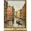 Image 2 : Original Antonio De Vity Venice Scene Small Frame approx: 13.5x15.5"
