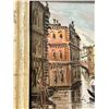 Image 4 : Original Antonio De Vity Venice Scene Small Frame approx: 13.5x15.5"