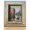 Image 1 : Original Antonio De Vity Venice Scene Small Frame approx: 13.5x15.5"