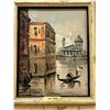 Image 2 : Original Antonio De Vity Venice Scene Small Frame approx: 13.5x15.5"