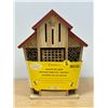 Image 1 : Bambeco Mason Bee Barn Super-Pollinating, non-stinging Bee Nursery Approx: 14.5"T 11.5"W