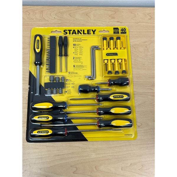 New on Packing Stanley Screwdriver Set - see all photos