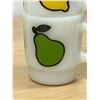 Image 3 : 2 Fire King Super Fruit Pattern Stacking Coffee Mugs