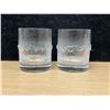 Image 1 : 2 ittalla Niva Whisky Glasses Tapio Wirkkala 3.25"