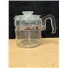 Image 1 : Complete / Nice Vintage Pyrex Flameware 6 Cup Coffee Percolator