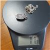 Image 5 : 925 Sterling Scarab pendant on 24" chain.  Scarab marked STERLING, chain marked 925