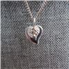 Image 4 : 925 chain with two heart pendants.  Perfect Mother's Day gift idea!  All marked 925