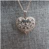 Image 6 : 925 chain with two heart pendants.  Perfect Mother's Day gift idea!  All marked 925
