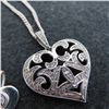 Image 9 : 925 chain with two heart pendants.  Perfect Mother's Day gift idea!  All marked 925