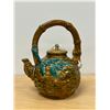 Image 1 : Large Vintage Woven Basket Design Teapot - Approx: 10"T 8.5"W