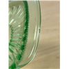 Image 7 : 3 Pc Green Depression Glass - mixed lot - Kellogg's Bowl - Tray approx 9.5" (see photos)