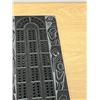 Image 3 : Canadian Handmade West Coast Haida Theme Cribbage Crib Board 11.5x4.75"