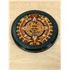 Image 1 : Handmade Wooden Inlaid Sun Calendar 10.25"