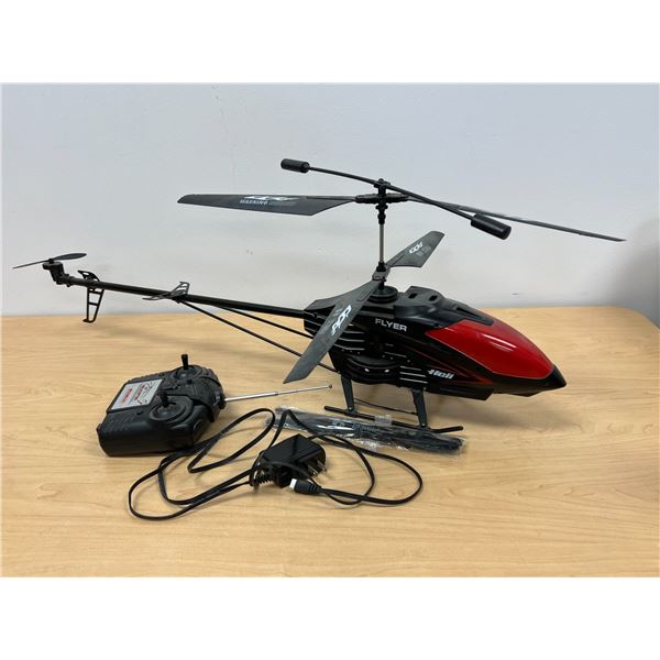 Large 32" RC Helicopter with Remote and Charger - not tested, see photos