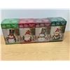 Image 1 : 4 New Sealed LED Holiday Figures