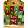 Image 3 : Large Wooden Advent Christmas Gift Calendar - Approx: 24"T 22"W