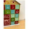Image 4 : Large Wooden Advent Christmas Gift Calendar - Approx: 24"T 22"W