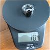 Image 2 : 925 Ring with black stone.  Beautiful heavy ring, approx size 8.  Marked 925