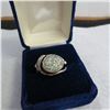 Image 2 : 925 Ring with green stone.  Very nice ring, approx size 8.  Marked 925