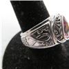 Image 4 : 925 Ring with pink stone - see description and photos