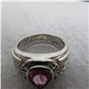 Image 6 : 925 Ring with pink stone - see description and photos
