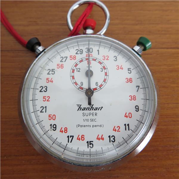 Vintage Hanhart Super stopwatch in working condition.  Super cool!
