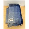 Image 1 : Scottish Mohair / Wool Throw Blanket - Approx: 48 x72"