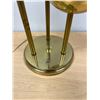 Image 7 : AS IS Brass Table Lamp with Glass Globes (one globe is wrong, see photos) 23.5"T