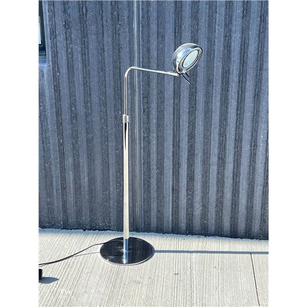 IKEA Brasa 365+ Adjustable Chrome Floor Lamp - Works